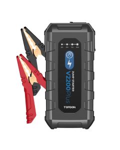 TOPDON V2200Plus Talent Batterietester & Booster Sicheres 2200-Ampere-12-V-Starthilfegerät  