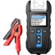 Topdon BT300P Auto Batterie Tester mit Druck 12V Auto Batterie Tester mit Drucker Batterie Last Test für Motorrad Auto ladung